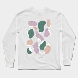 Abstract Blobs Long Sleeve T-Shirt